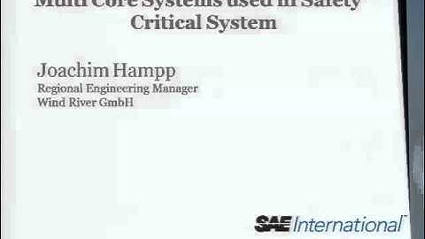 Certifiable MultiCore Systems used in Safety Critical System