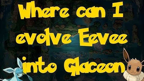 Where Is: The Icy Rock/Where Can I Evolve Eevee Into Glaceon (Pokemon Alpha Sapphire/Omega Ruby)