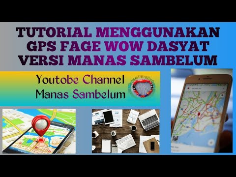 CARA MENGGUNAKAN GPS PAGE YANG BENAR - YouTube