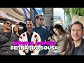 Bruna gomes e bernardo sousa fazem compras em londres