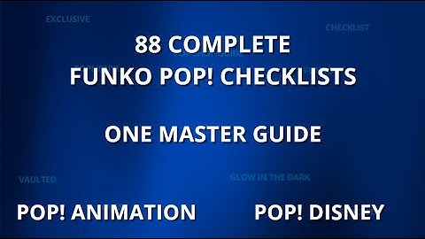 Discover the Ultimate Funko Pop! Checklist Guide - Master Edition 2025