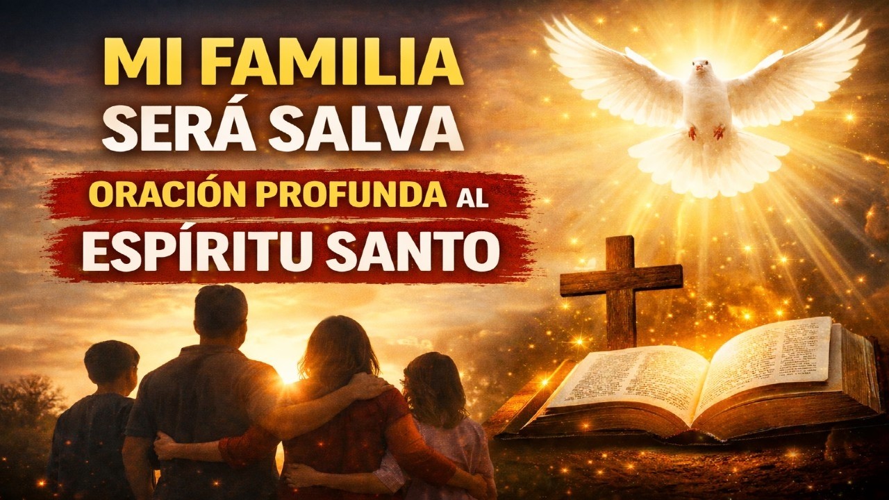 ESPÍRITU SANTO 🕊️ SALVA A MI FAMILIA | ORACIÓN PODEROSA POR LA SALVACIÓN