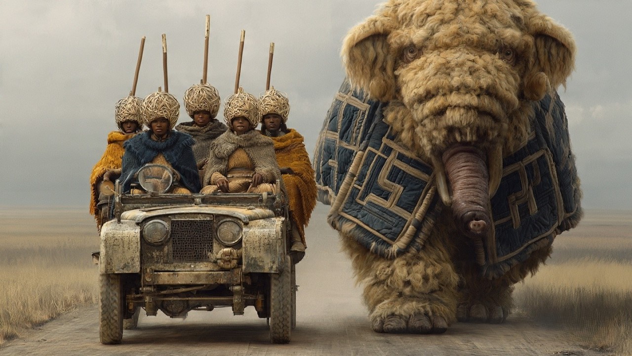 Surreal Creatures | AI Ethnic Animal Park Animation