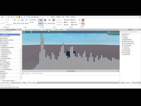 Roblox Scripting Tutorial Audio Visualizer By Thenexusavenger - roblox audio visualizer script pastebin robux for free for
