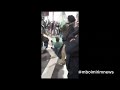 Um Protesto de vendedores ambulantes agitou o Terminal Grajaú na Zona Sul de SP, na noite dessa sexta feira (12) 