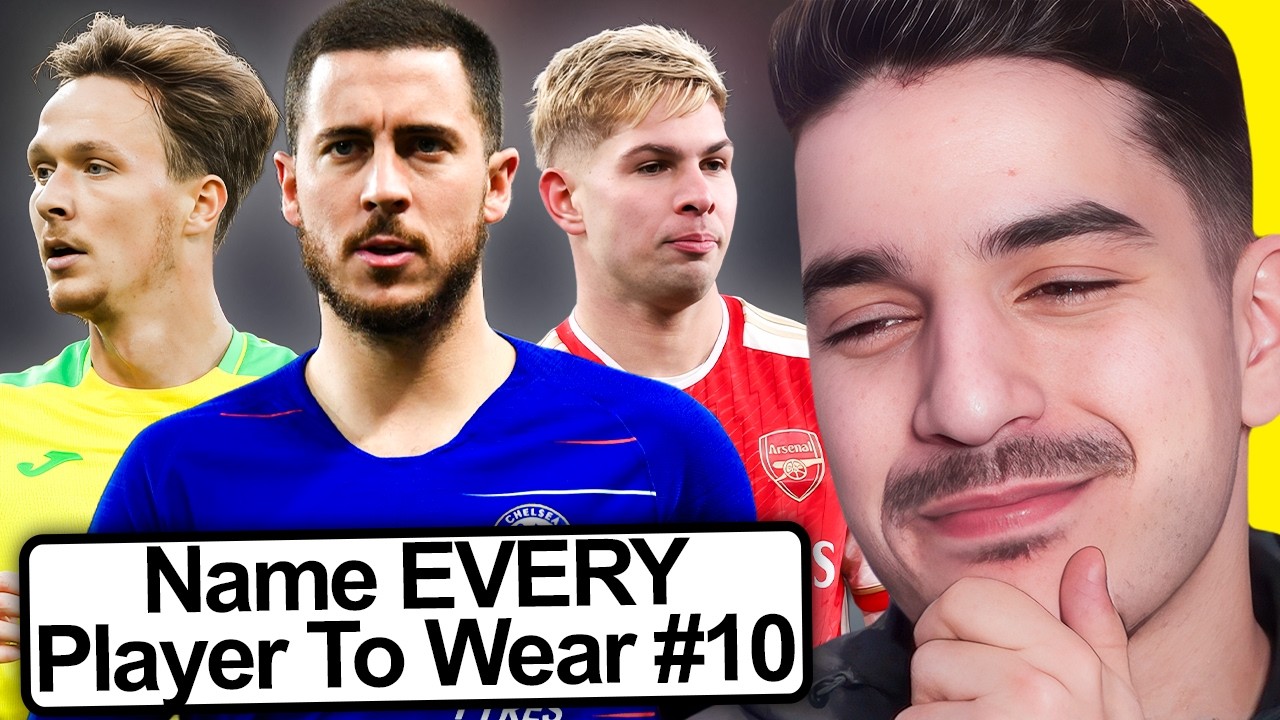 Can You Name EVERY Premier League #10 Since 2011?