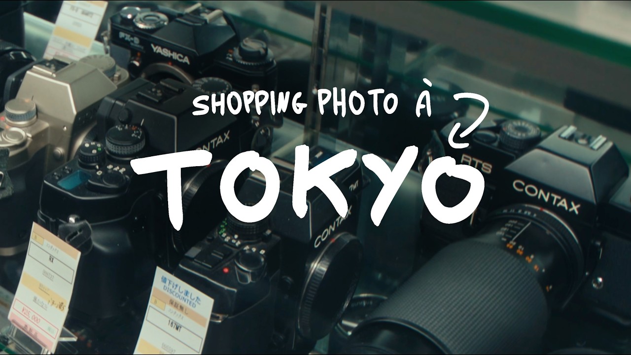 J’achète un appareil photo de 27 ans au Japon