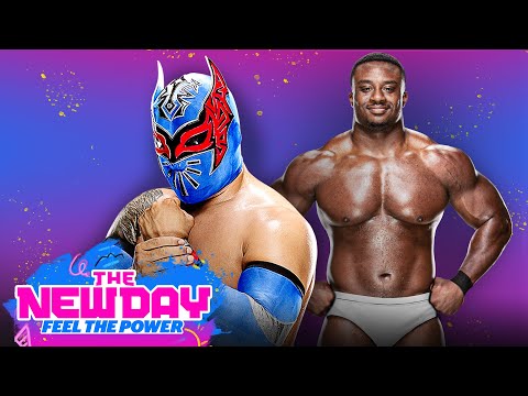 Sin Cara and the Big E pantsing plot: The New Day: Feel the Power: March 1, 2021