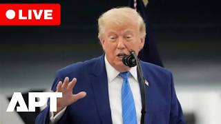 LIVE | President Donald Trump Delivers Remarks at Mack Trucks Factory in Pennsylvania | APT