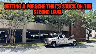 PORSCHE STUCK IN A PARKING DECK screenshot 2