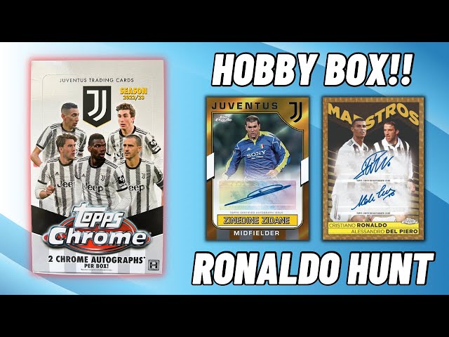 NEW! Topps Chrome Juventus 2022/23 hobby box opening! Hunting for 