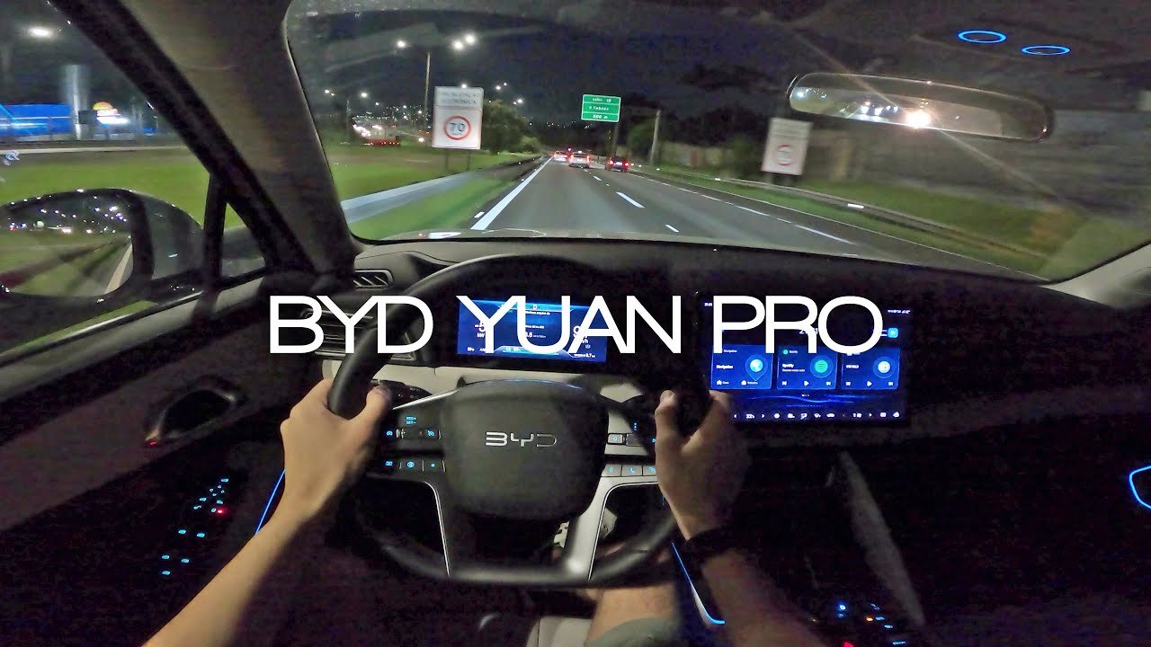 POV (Night) Drive | BYD Yuan Pro 2025