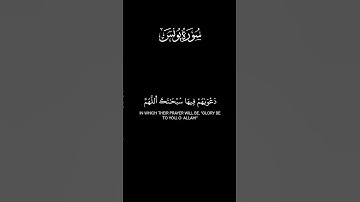 🌿|تِــــلاوَة ما تيسر من سُورَةُ يُونُسَ، القَارِئُ: أحمد القليب#القرآن #سورة_يونس #Quran