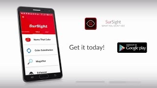 SurSight - The Vision Enhancement Mobile Application screenshot 1