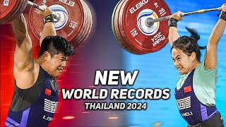 New World Records at 2024 IWF World Cup in Thailand
