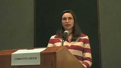 Christina Reed introduces A Sea Change