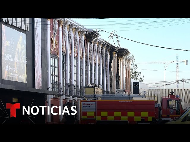 Al menos 13 muertos en un incendio en España | Noticias Telemundo