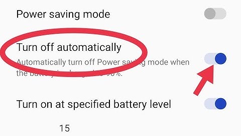 mobile setting turn off Automatically power saving mode ke ko enable & Disable kaise  kare OnePlus N