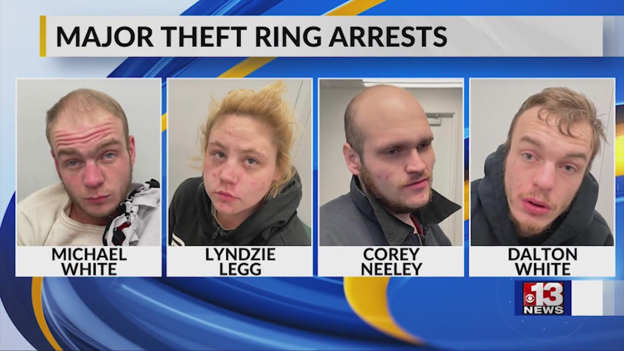 4 involved in major theft ring arrested, two previously charged for vandalizing Cassie Johnson memor