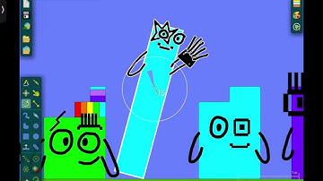 Uncannyblocks Band Giga Different in algodoo 1-10