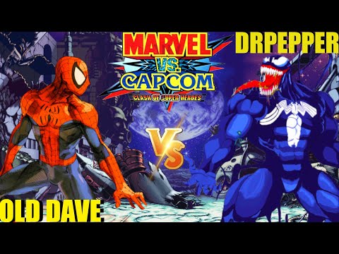 Marvel vs Capcom: DRPEPPER vs OLD DAVE (FT5)
