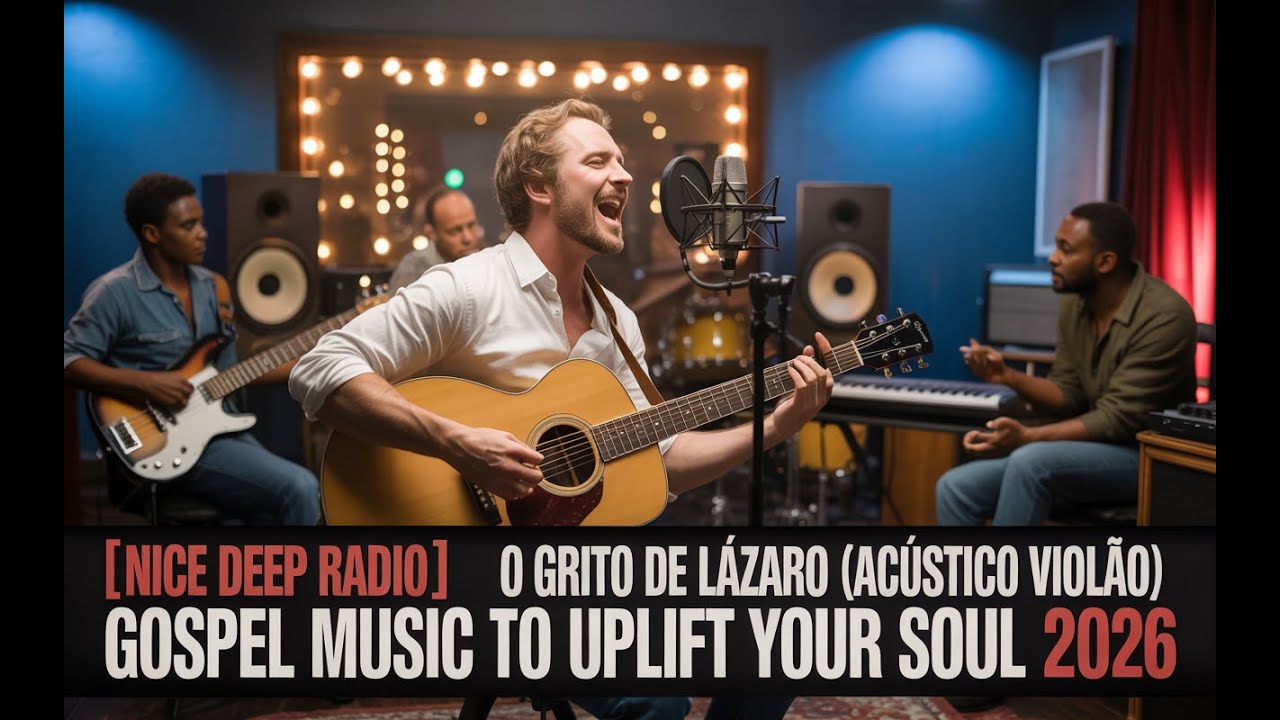 [Nice Deep Radio] O Grito de Lázaro (Acústico Violão) Gospel Music to Uplitf Your Soul 2026
