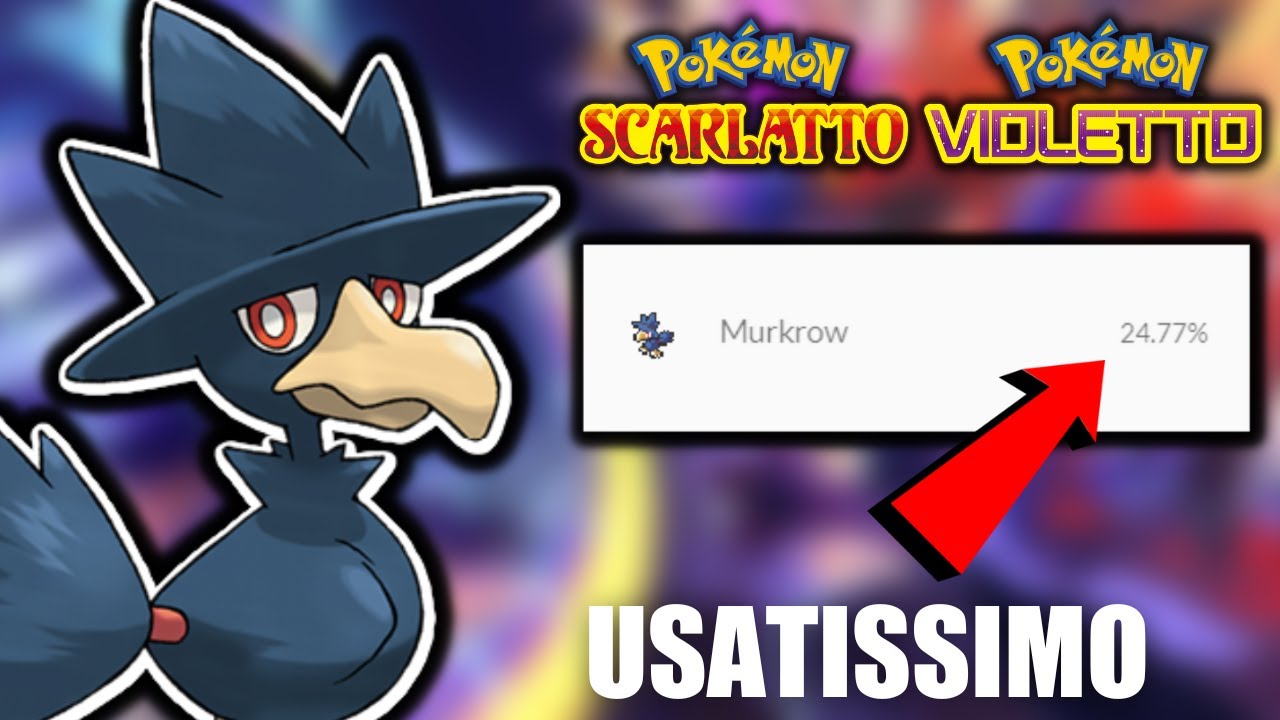 Pokémon Scarlatto e Violetto, perché usano tutti Murkrow nel competitivo Pokémon Scarlatto e Violetto, perché usano tutti Murkrow nel competitivo