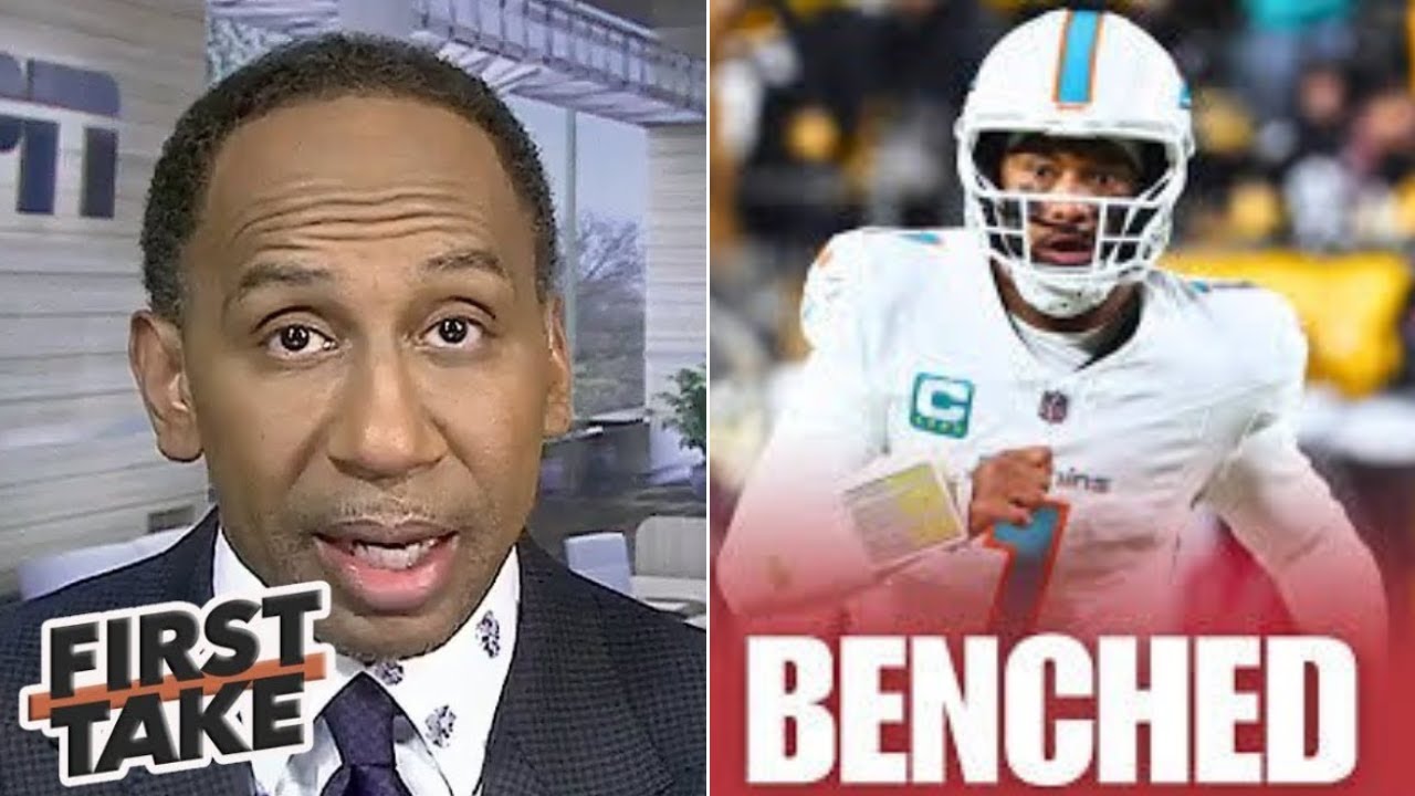 [BREAKING NEWS] “A Trade Is Coming” – Stephen A Reacts as Dolphins Bench Tua | FIRST TAKE
