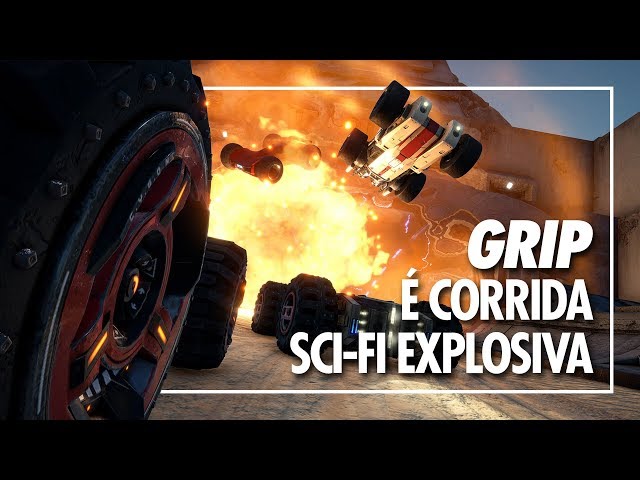 GRIP, jogo de corridas de combate, é anunciado para PS4; veja trailer
