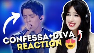 IS HE AN ALIEN?? 👽 | American Girl Reacts to DIMASH Confessa &amp; DIVA DANCE