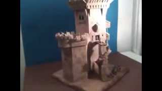 Warhammer fantasy, Knights, Castles, Burgen, 28mm-miniatures, medieval, diorama, games