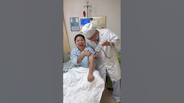 What can the doctor do? When he met such a patient? #funny #comedy #doctor