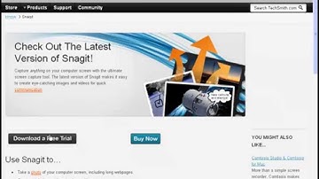 How to record your computer screen using..Snagit!