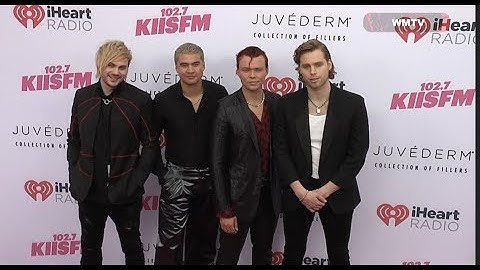 5 Seconds of Summer arrive at 2019 iHeartRadio Wango Tango