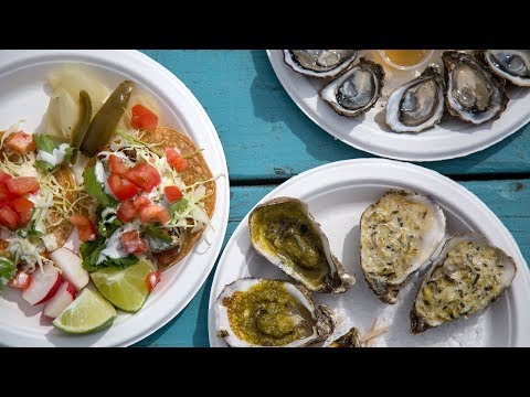 Vídeo: Frutos Do Mar Sustentáveis no Jolly Oyster, Ventura, CA - Rede Matador