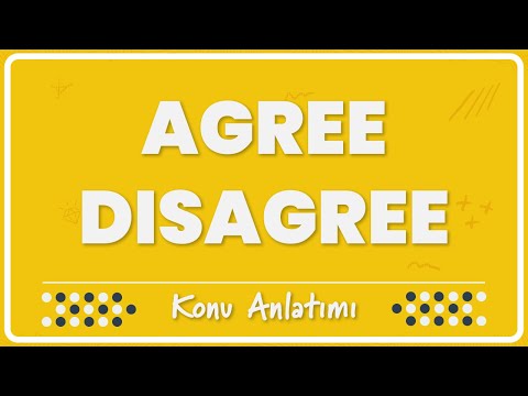 17.1 - Agree & Disagree (Ben de) | Konu Anlatımı