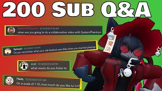 "Do you remember your old loadout?" (200 Subscriber Q&A)