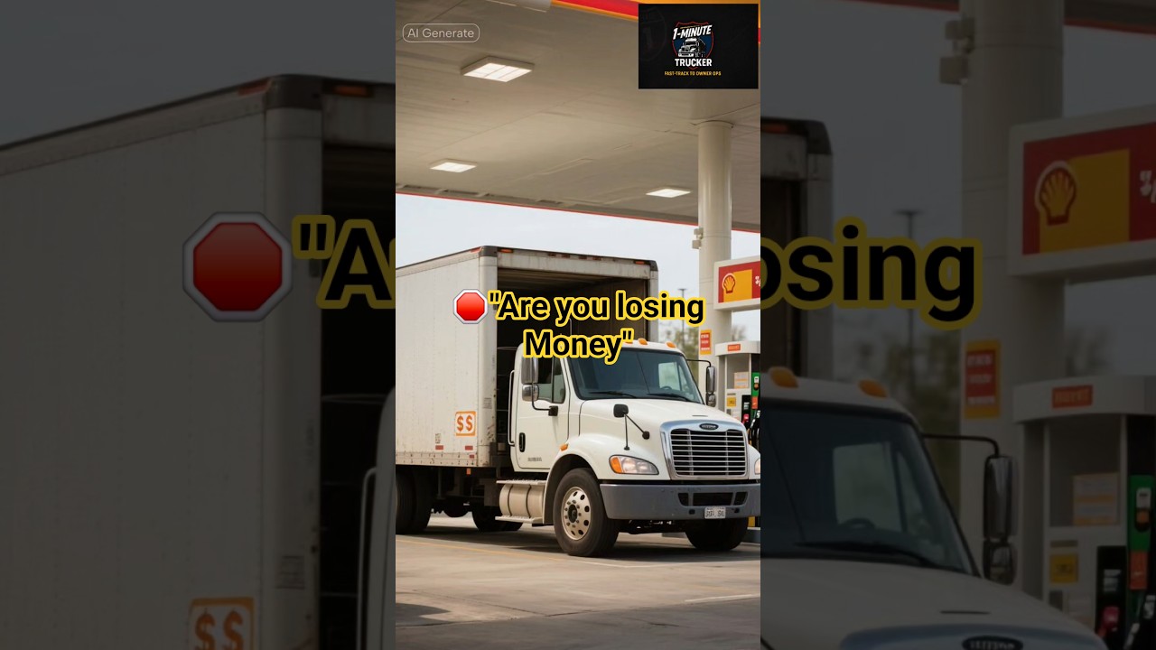 Truckers stop losing 💸💸 