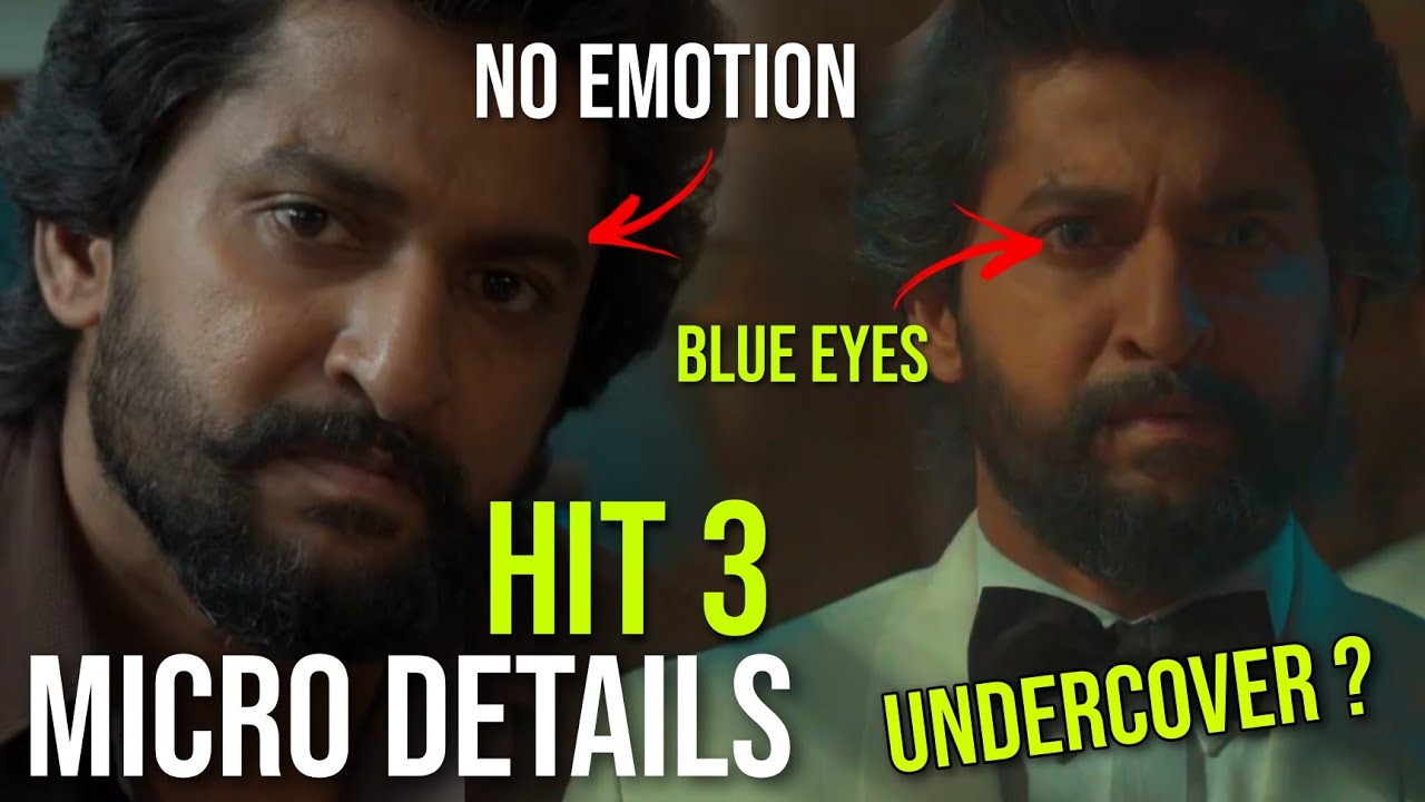 HIT 3 Trailer Micro Details|| Hit - the third case Breakdown || #Hit3 ...