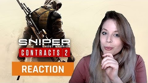 My reaction to the Sniper Ghost Warrior Contracts 2 Official Gameplay Trailer | GAMEDAME REACTS