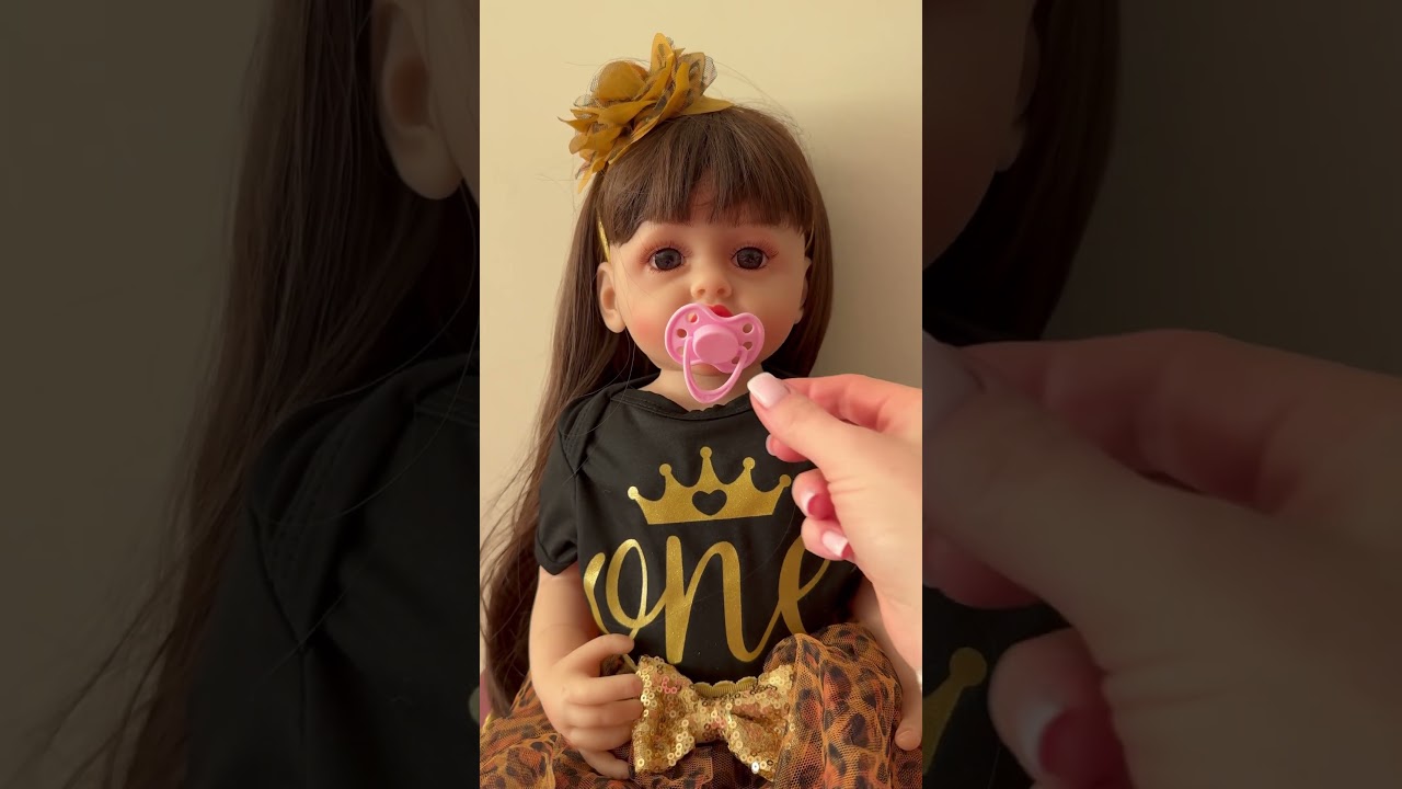 Интерактивная кукла Reborn Оля разговаривает, реагирует на речь 