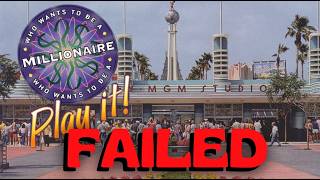 The Rise U0026 Fall Of Who Wants To Be A Millionaire  Play It  Extinct Disney Parks Attractions
