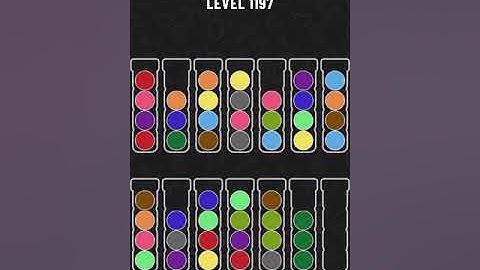 【Ball Sort Puzzle】Level.1197