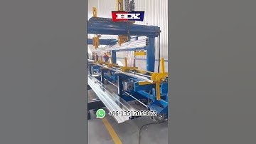 Automatic stacker roll forming machine