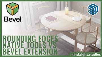 How to Bevel your Edges to Improve your SketchUp Models & Rendering