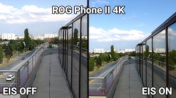 Asus ROG Phone II video stabilization sample