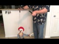 Instructional Marionette Video 2.  KORBY the CLOWN. #puppets #marionettes #scottlandThepuppetman.com