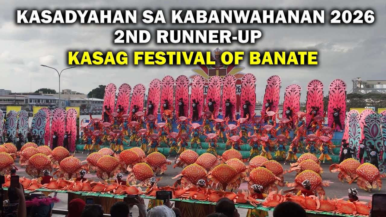 Kasadyahan sa Kabanwahanan 2026  2nd Runner-Up - Kasag Festival of the Municipality of Banate