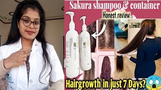 Sakura Organic Shampoo honest review | Sakura organic shampoo benefits uses review in hindi |