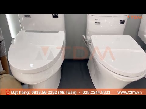 TDM.VN | So sánh nắp bồn cầu thông minh Inax CW-S32VN vs CW-S15VN loại nắp rửa cơ không dùng điện